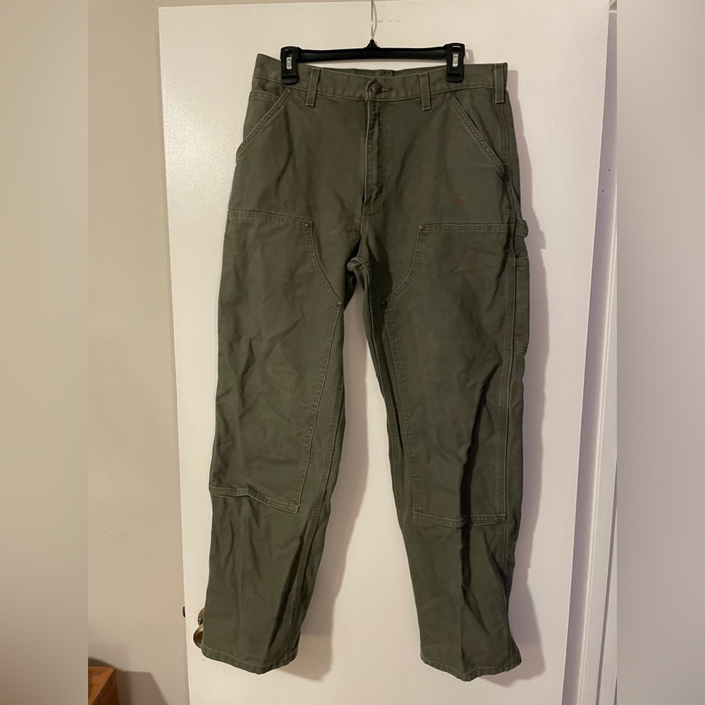 Carhartt Double Knee Dungaree - Distressed